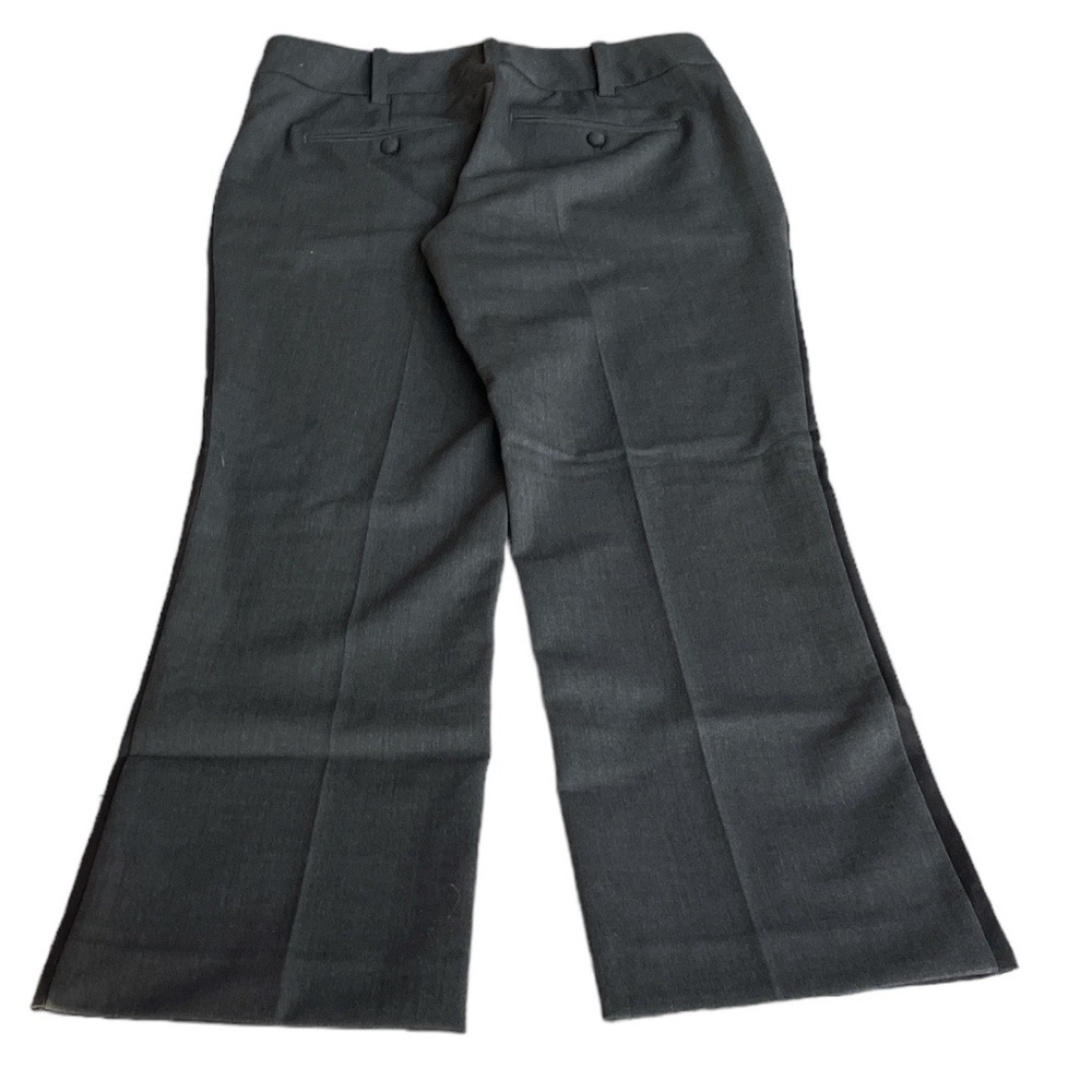 Zadig & Voltaire Side Stripe Posh Anthra Dress Cropped Pants Dark Gray XSmall - Picture 2 of 8